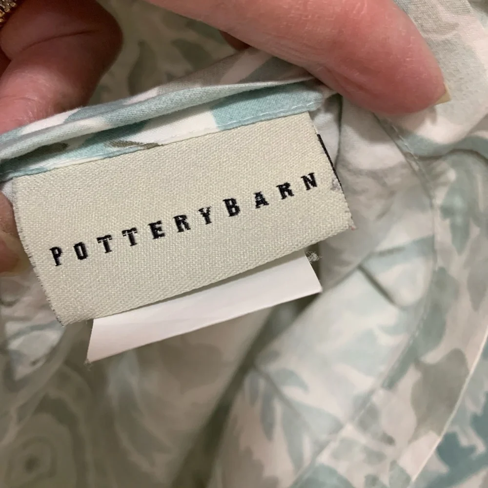 Pottery Barn Paisley euro sham